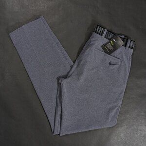 $100 Nike Dri Fit Slim Flex Golf Pants 891887-015 Men's Size 30x30 Grey